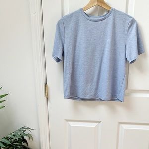 Outdoor Voices Doing Things Short Sleeve T-shirt in Blue